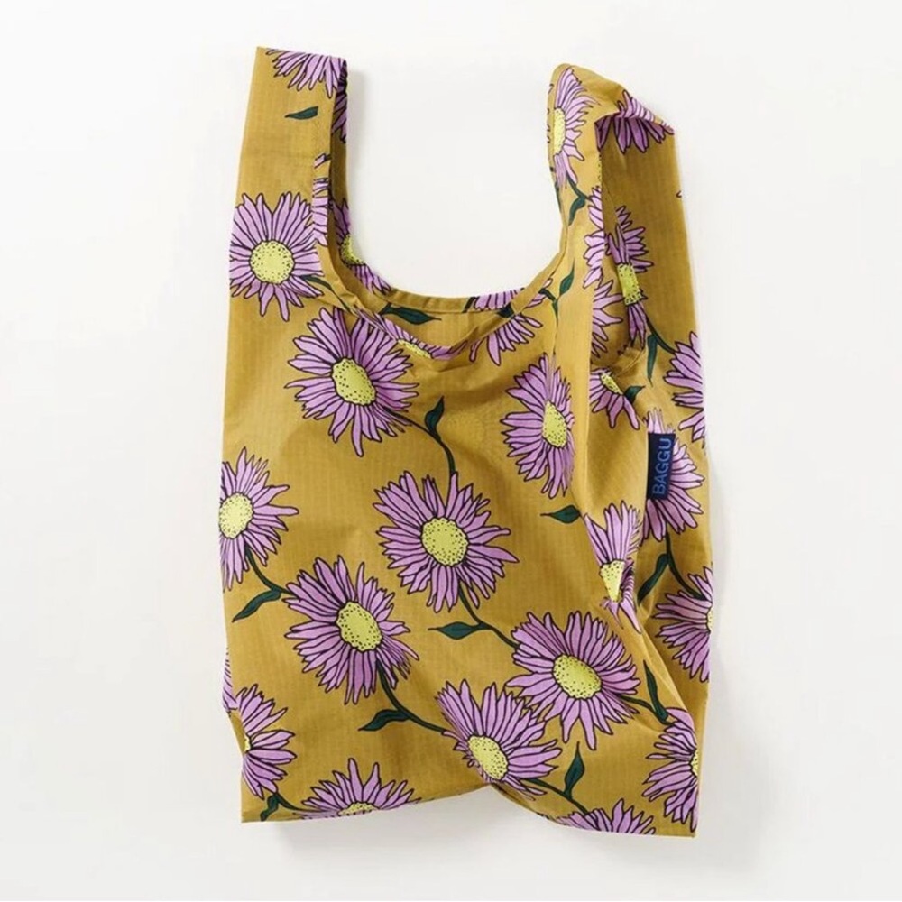 BAGGU Baby Baggu in Daisy Chain Floral Tote reusable NWT